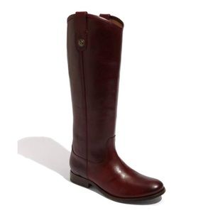 Frye Melissa Button Leather Riding Boot
